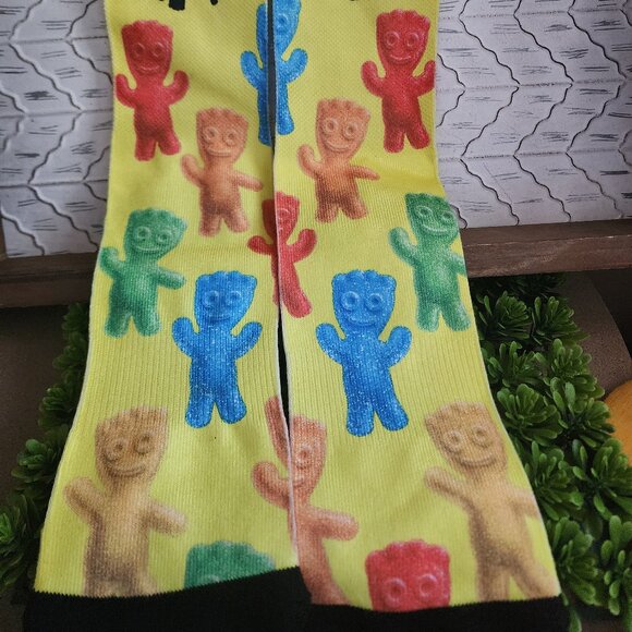 NWT Odd Sox Sour Patch Kids Over the Calf Socks - Picture 4 of 4